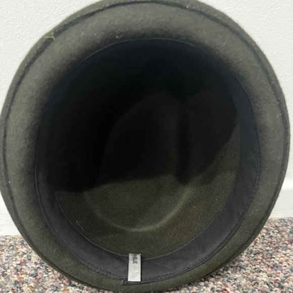 Mens hat, Ophelie brand, Color Olive - Picture 2 of 2